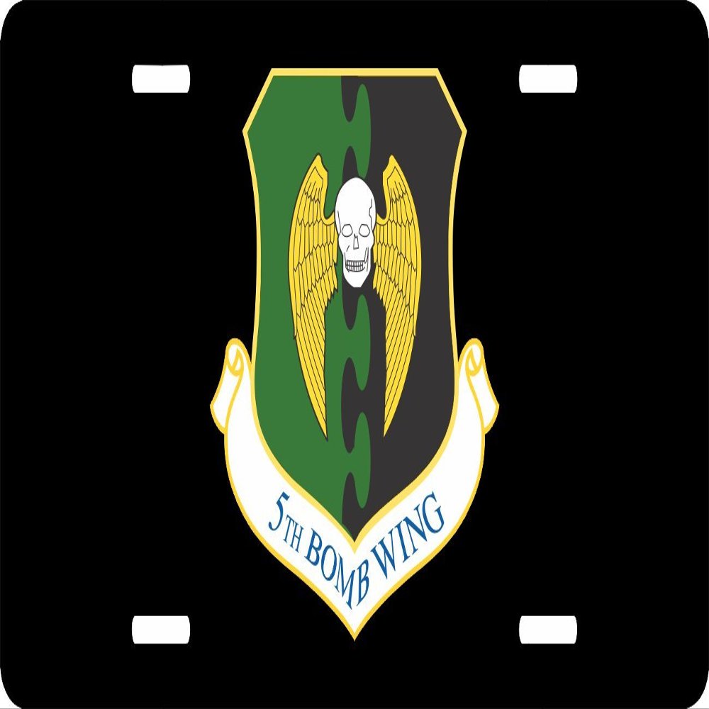 US Air Force 5th Bomb Wing License Plate