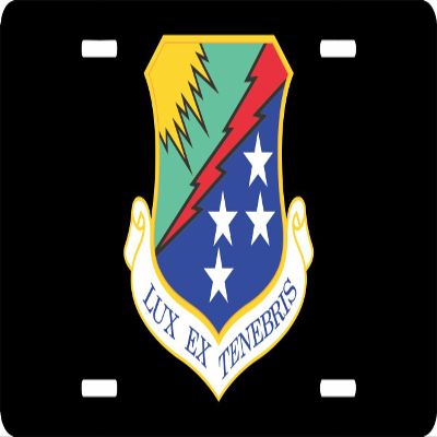 US Air Force 67th Intelligence Wing License Plate