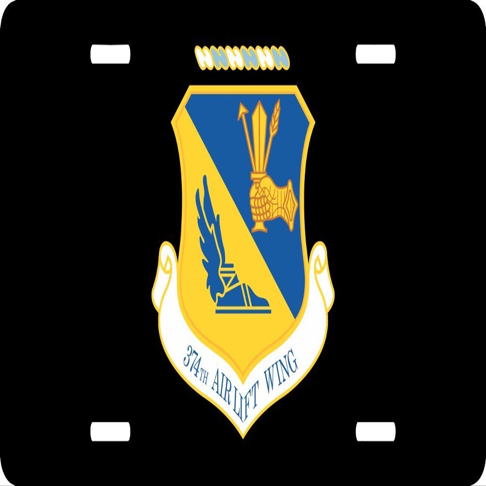 US Air Force 374th Airlift Wing License Plate