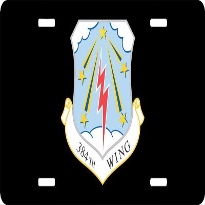 US Air Force 384th Wing License Plate
