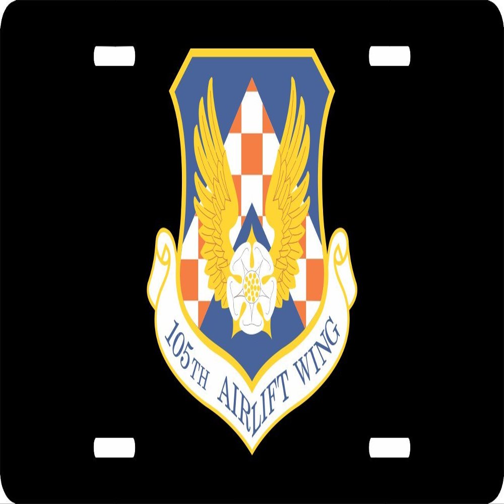 US Air Force 105th Airlift Wing License Plate