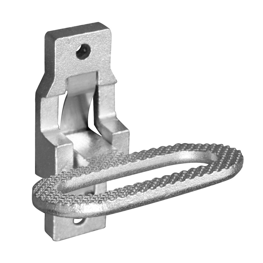 Buyers Products B2797Z Zinc Plated Safety Folding Safety Step And Handle With Safety Storage, Multi-Purpose Step And Grab Handle For Trucks, Trailers, Busses & RVs