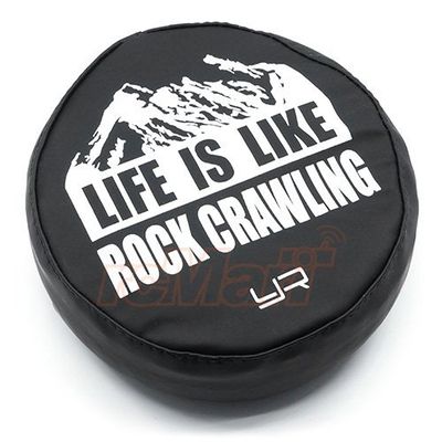 Yeah Racing 1/10 Tire Cover for 1.9 Crawler Wheels - Life is Like #YA-0492
