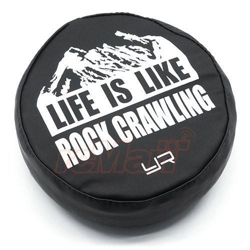Yeah Racing 1/10 Tire Cover for 1.9 Crawler Wheels - Life is Like #YA-0492