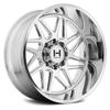 20" Inch Hostile H108 20x10 5x127(5x5") -19mm Chrome Wheel Rim view 2