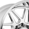 20" Inch Hostile H108 20x10 5x127(5x5") -19mm Chrome Wheel Rim view 3
