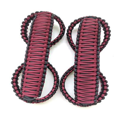 Happy Jeepinit Paracord Roll Bar Grab Handles for Wranglers - Maroon