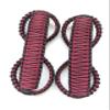 Happy Jeepinit Paracord Roll Bar Grab Handles for Wranglers - Maroon view 1