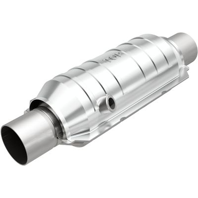 MagnaFlow Catalytic Converter 52326: 2.5"/2.5" Inlet/Outlet, OEM Grade, Universal Fit (Federal/EPA Compliant)