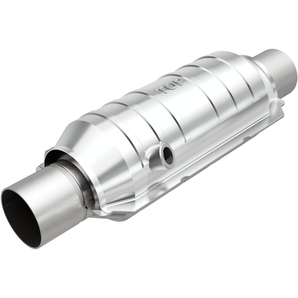MagnaFlow Catalytic Converter 52326: 2.5"/2.5" Inlet/Outlet, OEM Grade, Universal Fit (Federal/EPA Compliant)