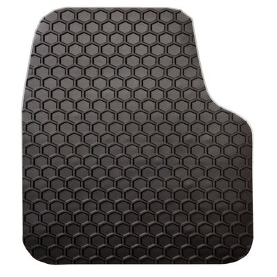 Intro-Tech BM-680F-RT-B Hexomat Front Row 2 pc. Custom Fit Auto Floor Mats for select BMW 3 Series Models - Rubber-like Compound, Black