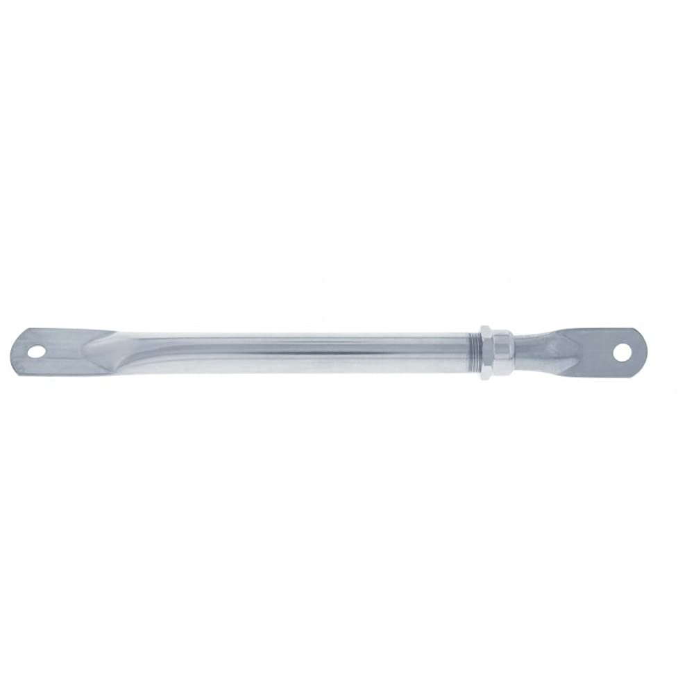 United Pacific 60021 Stainless Steel Adjustable Extension Arm - 10" To 15", Chrome