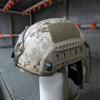 DLP Tactical Helmet Hook and Loop Panel Set Fits OPS-Core Maritime Fast ACH MICH & Similar Helmets for Patches IR Markers Strobes Counterweights ARC Rail Compatible (Tan) view 3