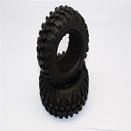 1.9'' Rubber Tires With Foam Inserts (Outer Diameter 108mm, Tire Width 42mm) - 1Pr Original Color