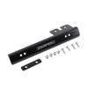 JDMSPEED Black Front Bumper License Plate Mount Bracket Relocator Holder Bar view 1