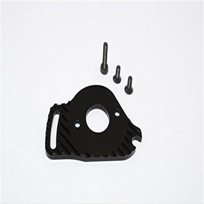 GPM for Traxxas Slash 4x4 Low-CG Version Upgrade Parts Aluminum Motor Heatsink Mount - 1Pc Set Black