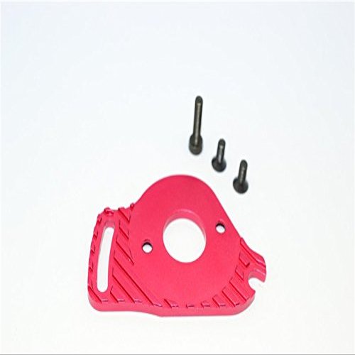 GPM for Traxxas Slash 4x4 Low-CG Version Upgrade Parts Aluminum Motor Heatsink Mount - 1Pc Set Red