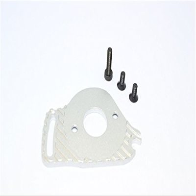 GPM for Traxxas Slash 4x4 Low-CG Version Upgrade Parts Aluminum Motor Heatsink Mount - 1Pc Set Silver