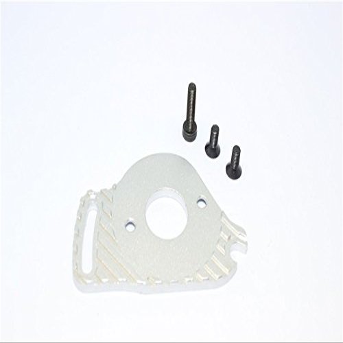 GPM for Traxxas Slash 4x4 Low-CG Version Upgrade Parts Aluminum Motor Heatsink Mount - 1Pc Set Silver