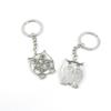 1 PCS Arts Crafts Fashion Jewelry Making Findings Key Ring Chains Tags Clasps Keyring Keychain R4BS7R Owl view 1