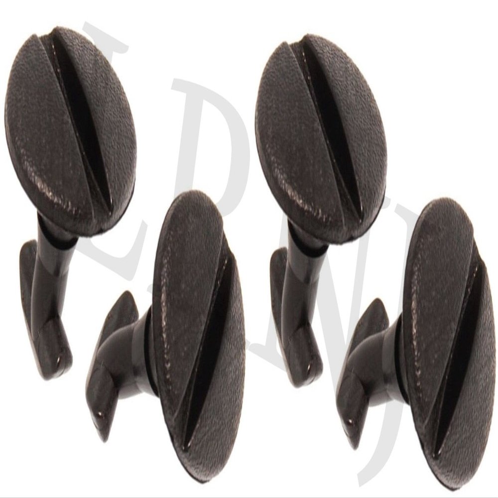 BRITPART REAR BUMPER TOW EYE COVER FASTENER CLIP X4 COMPATIBLE WITH LAND ROVER RANGE ROVER SPORT 2006-2009 PART # DYR500010