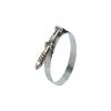 Ideal-Tridon 1-1/2 in. 1-5/8 in. 150 Silver Hose Clamp with Tongue Bridge Stainless Steel Band view 2