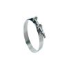 Ideal-Tridon 1-1/2 in. 1-5/8 in. 150 Silver Hose Clamp with Tongue Bridge Stainless Steel Band view 3
