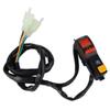 JCMOTO Motorcycle ATV Dual Sport Dirt Bike Quad Start Horn Kill Off Stop Switch Button view 1