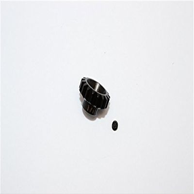 Steel Motor Gear 32 Pitch 17T (3.17mm Hole) for 05/540/360 Motor - 1Pc Set Black