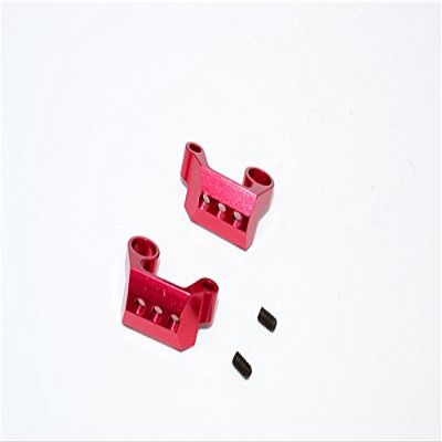 Axial Yeti (AX90026) & Yeti SCORE (AX90068) Upgrade Parts Aluminum Rear Cage Mount - 1Pr Red