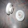 RegulatorFix Window Regulator Repair Guide Rollers (2) w/Clips (2) - Front (Scissor Style Regulator) - for Saab 9-3 9-5 900 Volvo V70 S70 view 2
