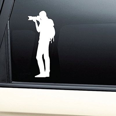 Nashville Decals Photographer Vinyl Decal Car Truck Bumper Window Sticker