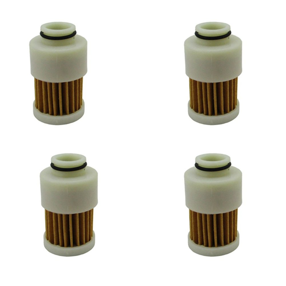 XLJOY 4pcs Fuel Filters For 75HP 90HP 115 EFI 4 Stroke Outboard Part # 881540