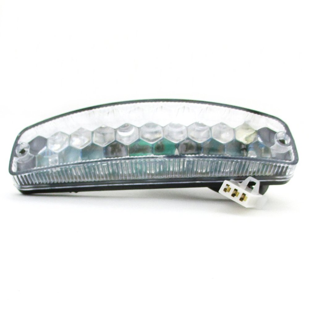 XLJOY 12V LED Rear Tail Brake Light 3 Wires For 50cc 70cc 90cc 110cc Chinese 4 Wheeler ATV Quad NST Sunl Taotao Roketa Kazuma