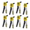 ACCEL 811432 Ignition Upgrade Kit- 1998-2008 Ford 4.6L/5.4L/6.8L 2-Valve egines, Yellow, 8-Pack view 1