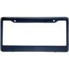 BLVD-LPF OBEY YOUR LUXURY Real 100% Blue Carbon Fiber License Plate Frame Tag Cover FF - C with Matching Screw Caps - 1 Frame view 1