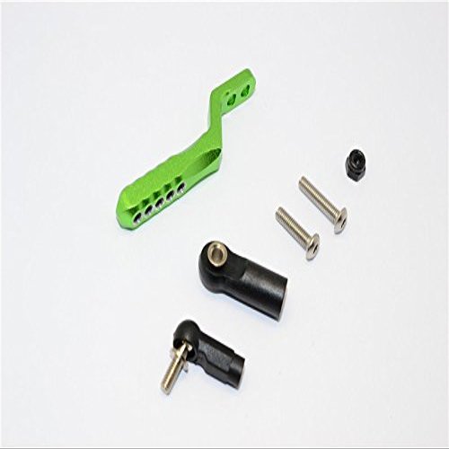 Axial SCX10 II Upgrade Parts (AX90046, AX90047) Aluminum Rear Tow Hitch - 1Pc Set Green