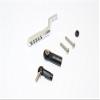 Axial SCX10 II Upgrade Parts (AX90046, AX90047) Aluminum Rear Tow Hitch - 1Pc Set Silver view 1