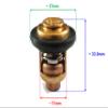 Boat Motor Thermostat for Yamaha Tohatsu Nissan Mercury Mercruiser Quicksilver Honda Suzuki Outboard F 4HP - 250HP 60 60 degrees 2/4-stroke Engine view 2