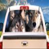 SignMission Wolves Rear Window Graphic Back Truck Decal SUV View Thru Vinyl view 1