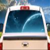 SignMission Outer SpaceRear Window Graphic Back Truck Decal SUV View Thru Vinyl view 1