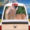 SignMission Deer Scene 1 Rear Window Graphic Decal Tint Film Truck View Thru car view 1