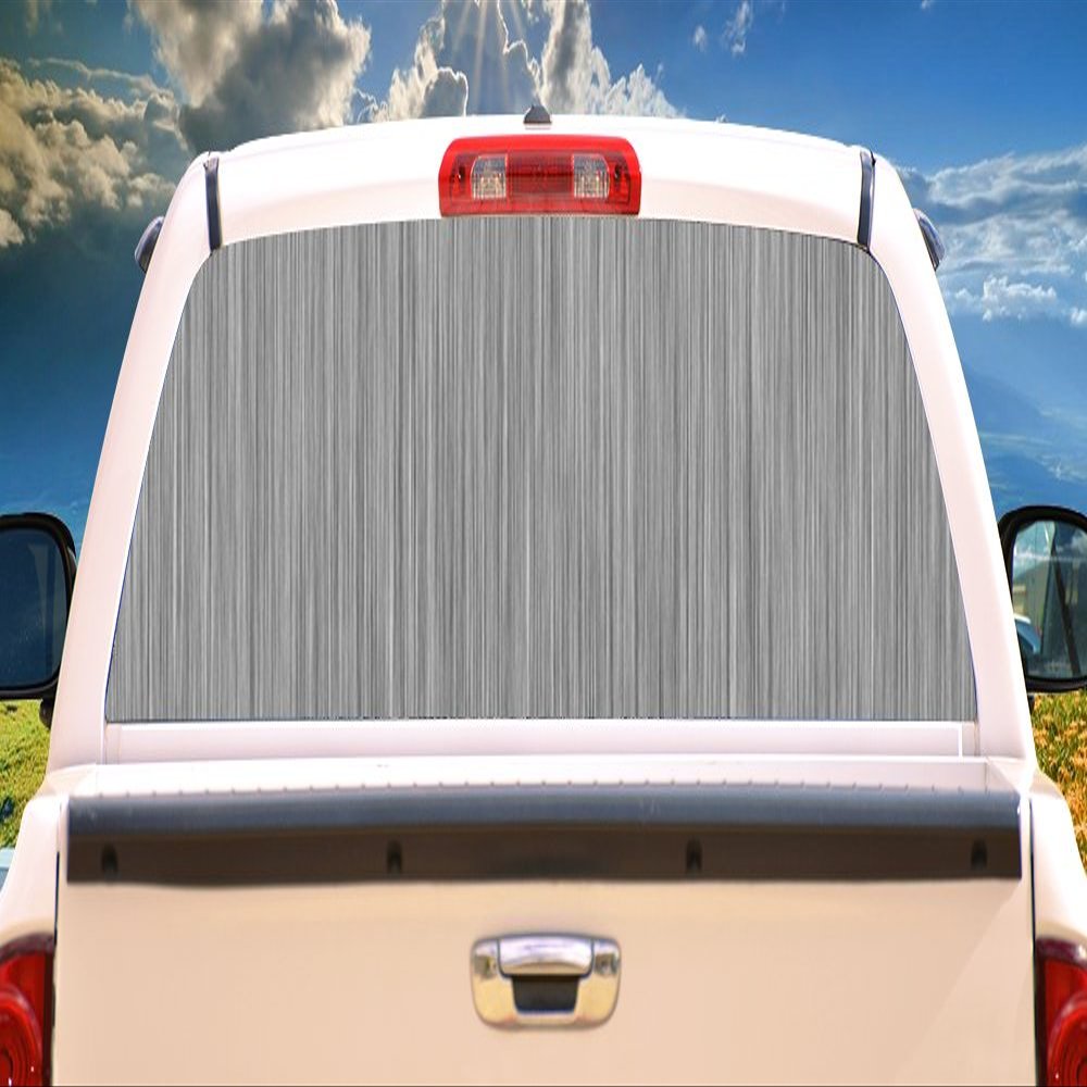 SignMission SteelRear Window Graphic Back Truck Decal SUV View Thru Vinyl
