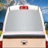 SignMission White Carbon Fiber Rear Window Graphic Truck View Thru Vinyl Decal view 1