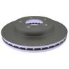 ACDelco Silver 18A561AC (19327865) Coated Front Disc Brake Rotor view 1