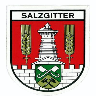 carstyling XXL Sticker Crest Salzgitter 115 x 90 mm