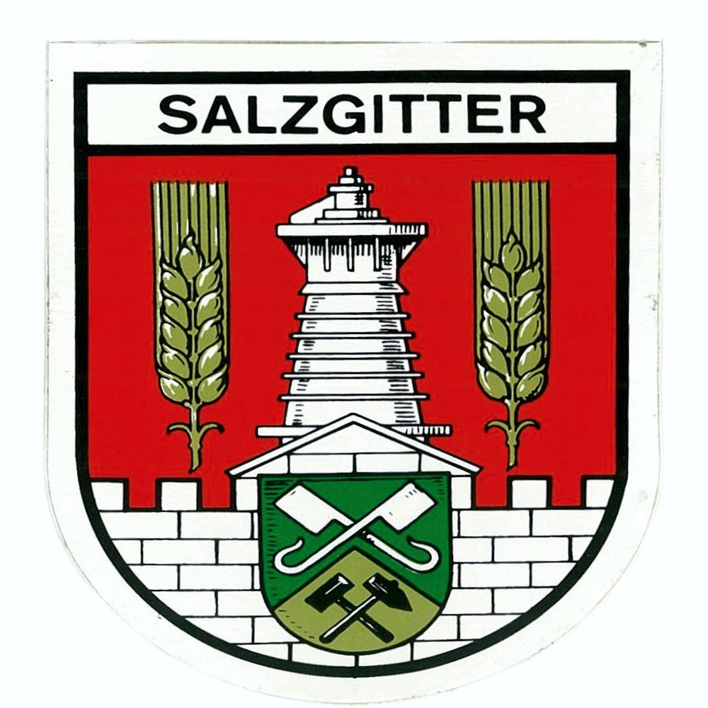 carstyling XXL Sticker Crest Salzgitter 115 x 90 mm