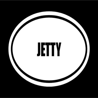 6" die Cut White Vinyl Jetty Name Oval Euro Style Vinyl Decal Sticker