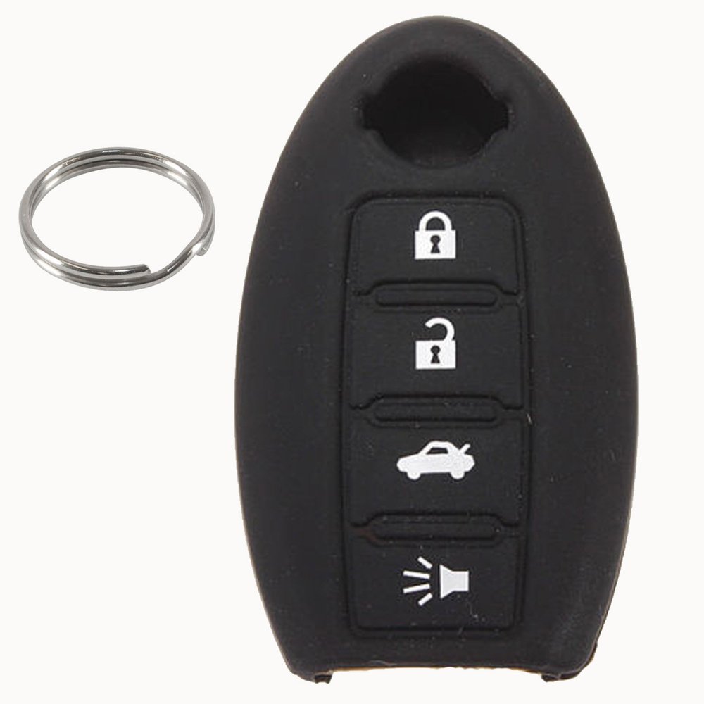 Ri-Key Security - Silicone Cover Rubber Protective Case for Remote Fobik for Many Nissan & Infinity Vehicles