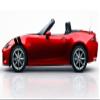 4 Inch Fender Bars Vinyl Racing Stripes Decals, Fits Mazda Miata and Most Cars, Driver Side, Black view 4